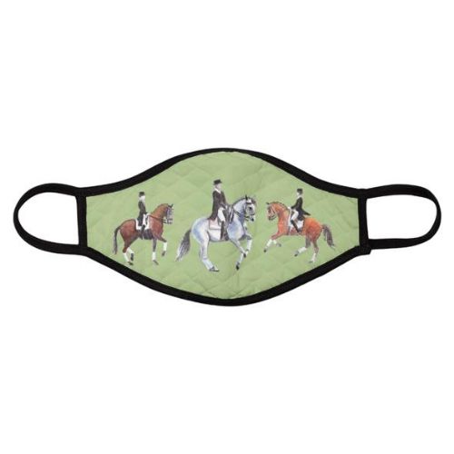 Dressage Horse Facemask (Small Adult/Child)